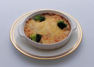 ナスたっぷり豆腐の味噌グラタン