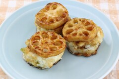 はんぺんのれんこん挟み焼き